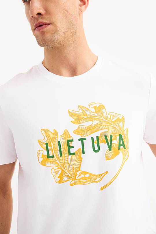 Printed cotton T-shirt 2 | Audimas
