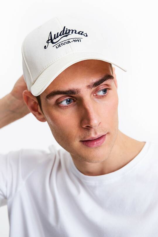 Cap with embroidered AUDIMAS retro logo 1 | Audimas