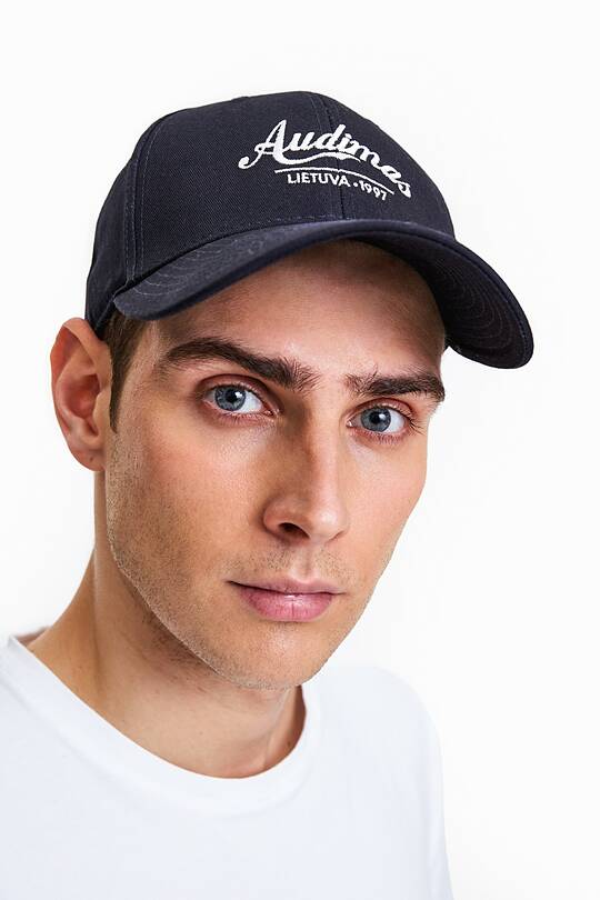 Cap with embroidered AUDIMAS retro logo 1 | Audimas