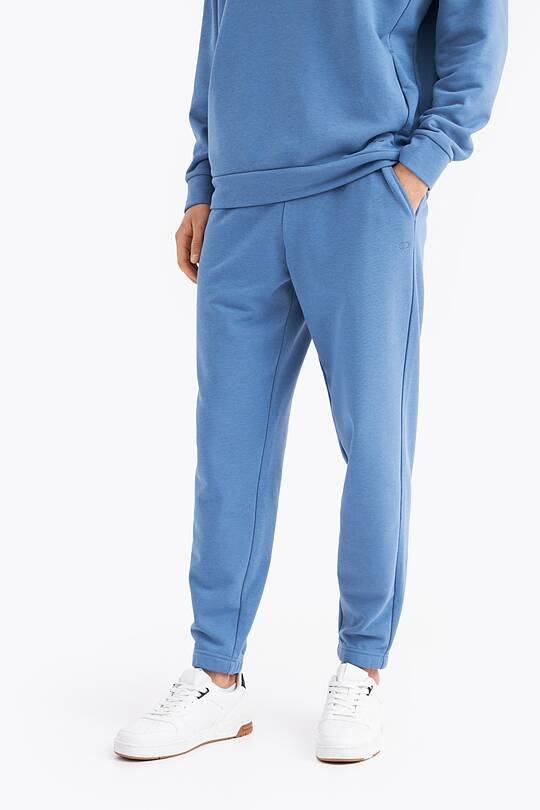 Organic cotton French terry sweatpants 2 | Audimas