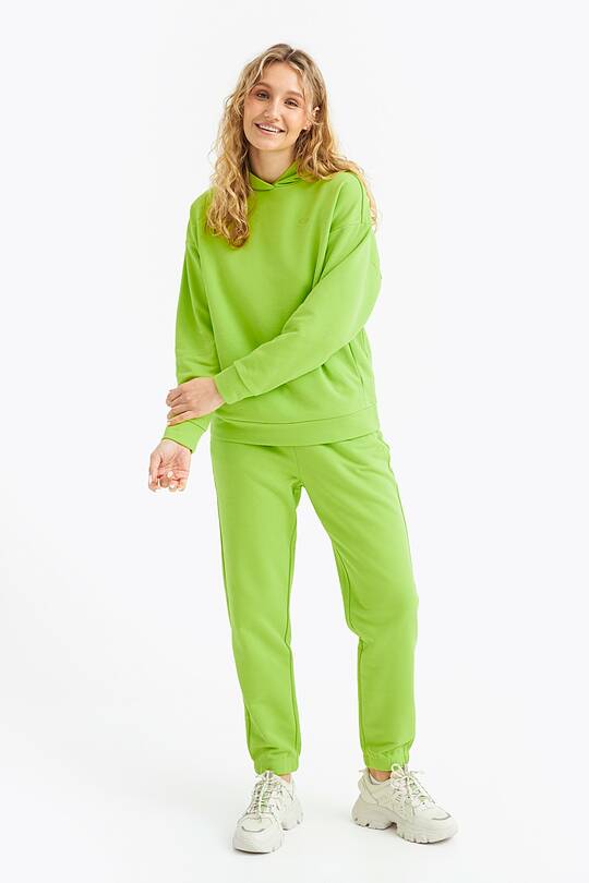 Organic cotton French terry sweatpants 1 | Audimas