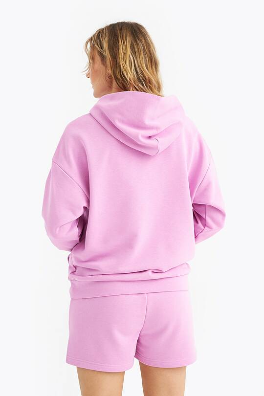 Organic cotton French terry hoodie 2 | Audimas