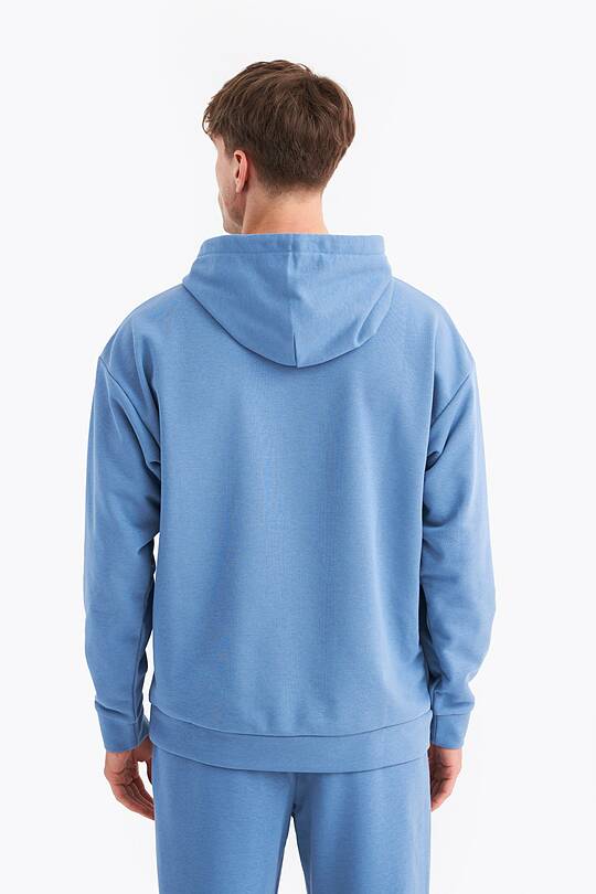 Organic cotton French terry hoodie 2 | Audimas