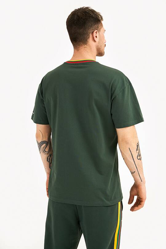 Organic cotton retro style T-shirt 2 | Audimas