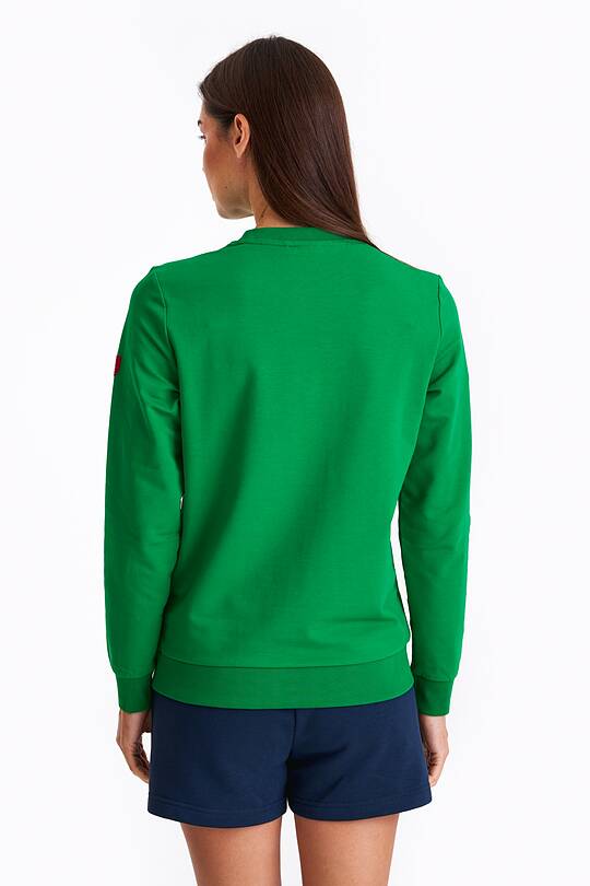 Printed terry crewneck sweatshirt 2 | Audimas