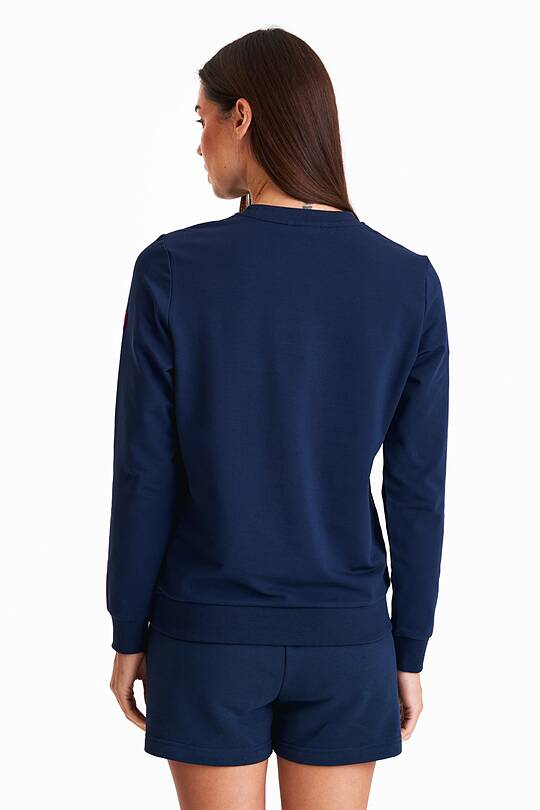 Printed terry crewneck sweatshirt 2 | Audimas