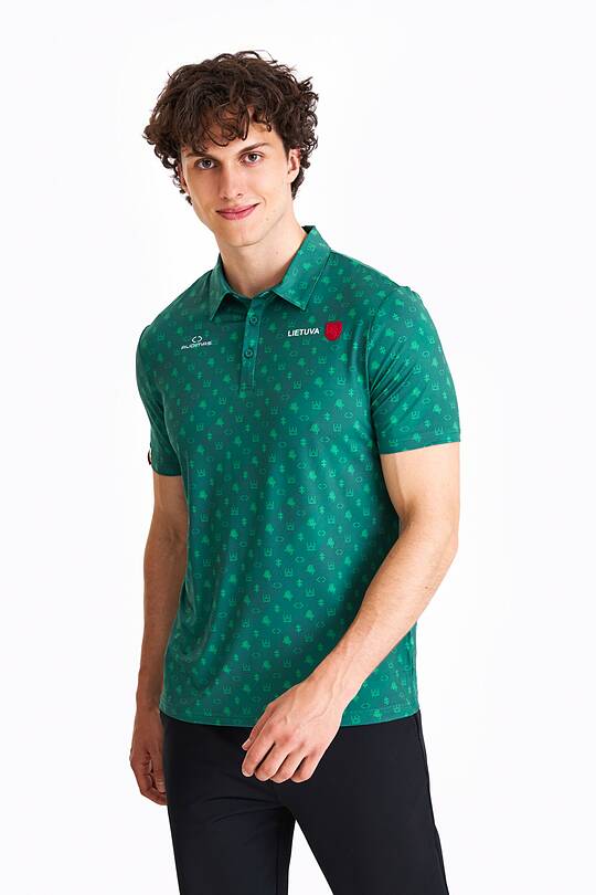 National Collection Printed Polo T-shirt 1 | Audimas