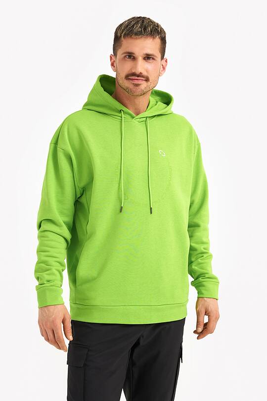 Oversized-fit hoodie in organic cotton 1 | Audimas