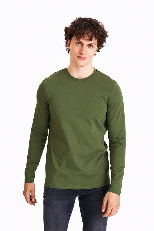 Cotton long sleeve t-shirt 1 | Audimas