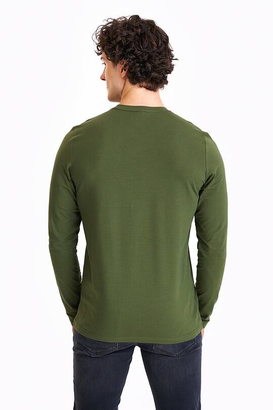 Cotton long sleeve t-shirt 2 | Audimas