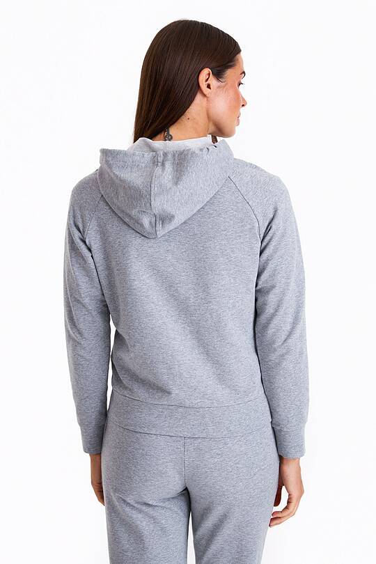 Organic cotton full-zip hoodie 2 | Audimas