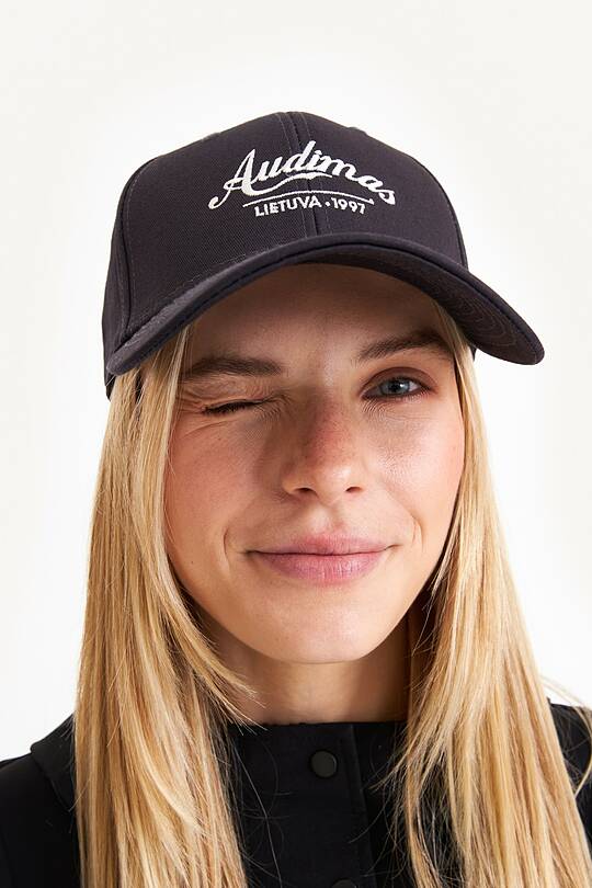 Cap with embroidered AUDIMAS retro logo 1 | Audimas