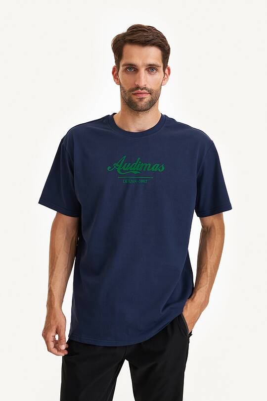 Loose fit short sleeve top 1 | Audimas