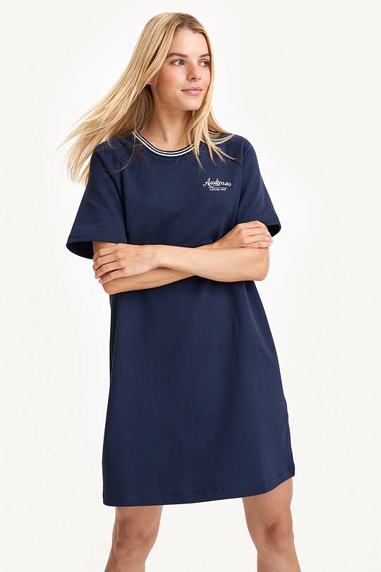 Organic cotton T-shirt dress 1 | Audimas