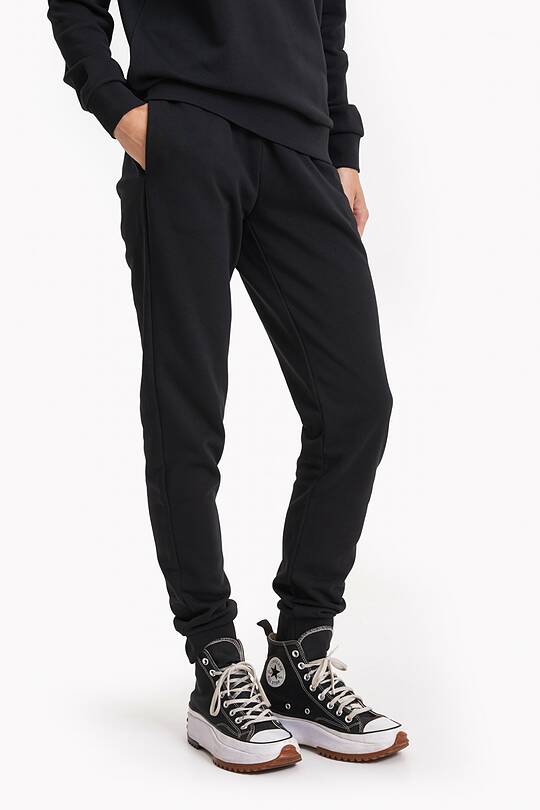 Organic cotton French terry sweatpants 2 | Audimas