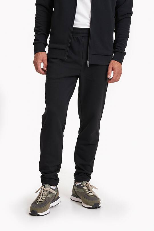 Organic cotton French terry sweatpants 2 | Audimas