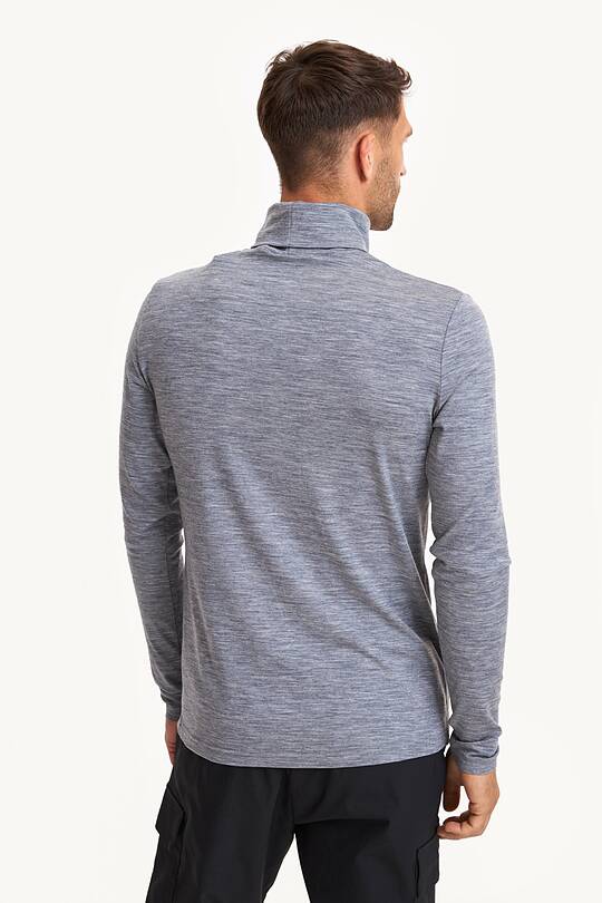 Merino wool long sleeve roll neck top 2 | Audimas