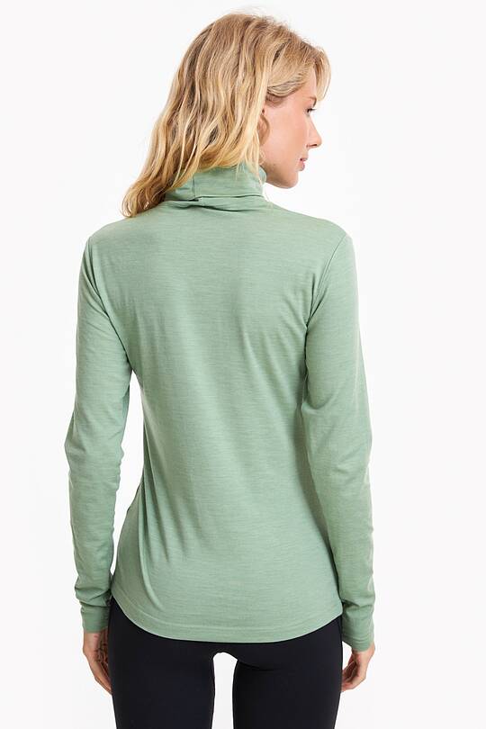 Merino wool roll neck long sleeve top 2 | Audimas