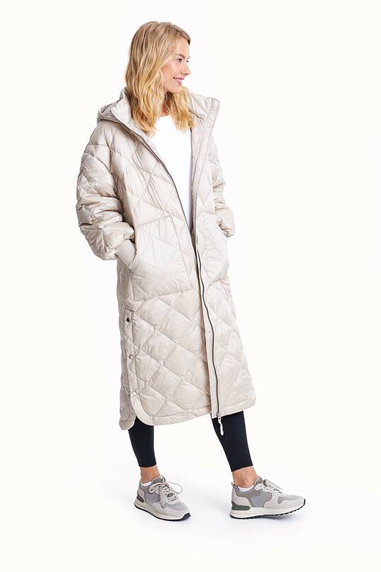 Quilted oversize coat 1 | Audimas