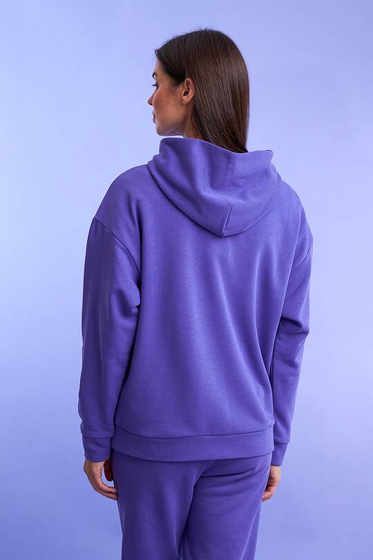 Organic cotton French terry hoodie 2 | Audimas