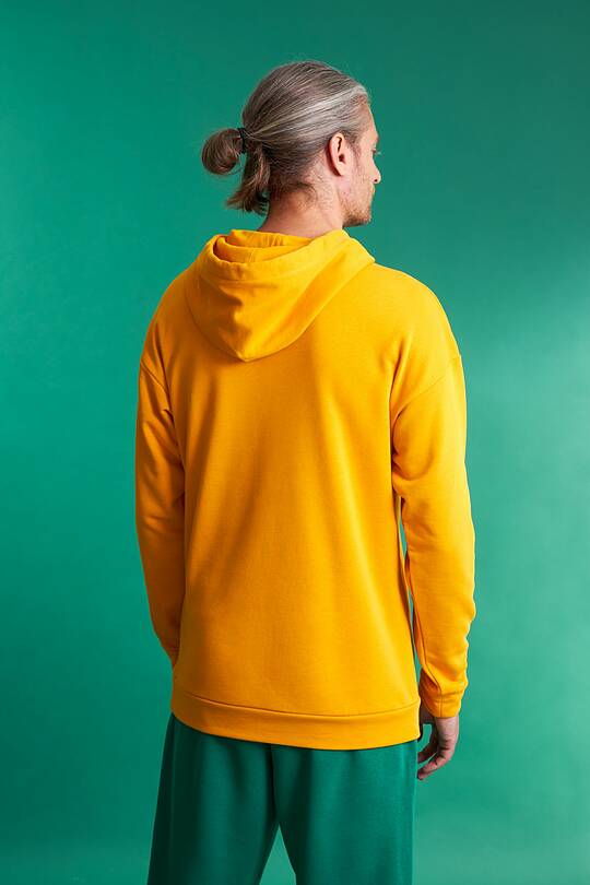 Organic cotton French terry hoodie 2 | Audimas
