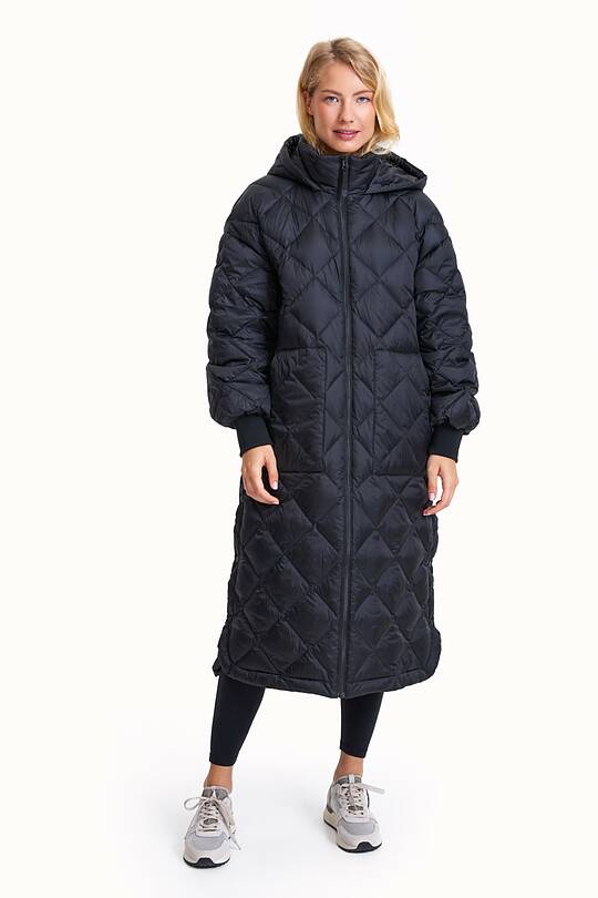 Quilted oversize coat 1 | Audimas