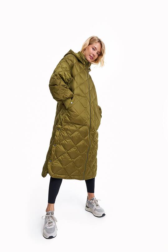 Quilted oversize coat 1 | Audimas