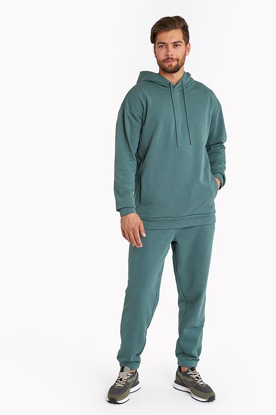Organic cotton French terry sweatpants 1 | Audimas