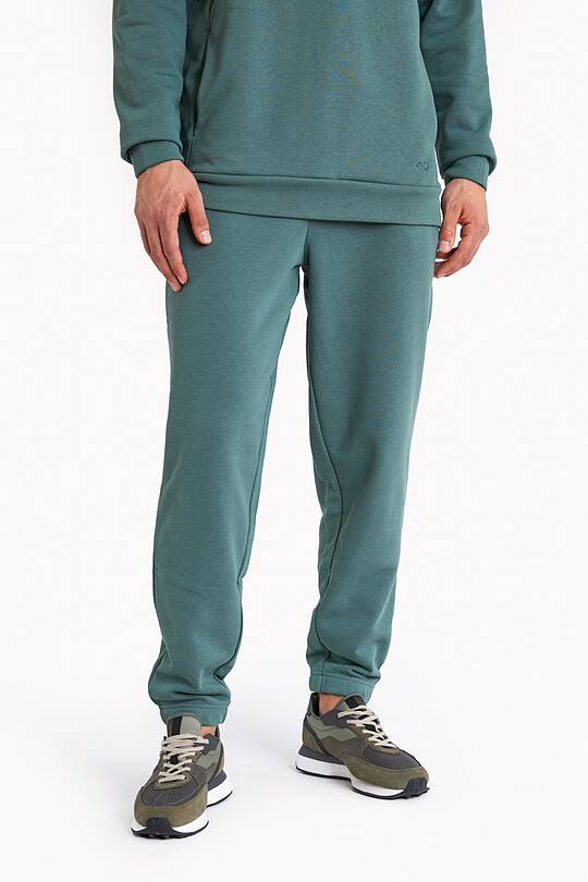 Organic cotton French terry sweatpants 2 | Audimas
