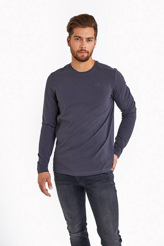 Cotton long sleeve T-shirt 1 | Audimas