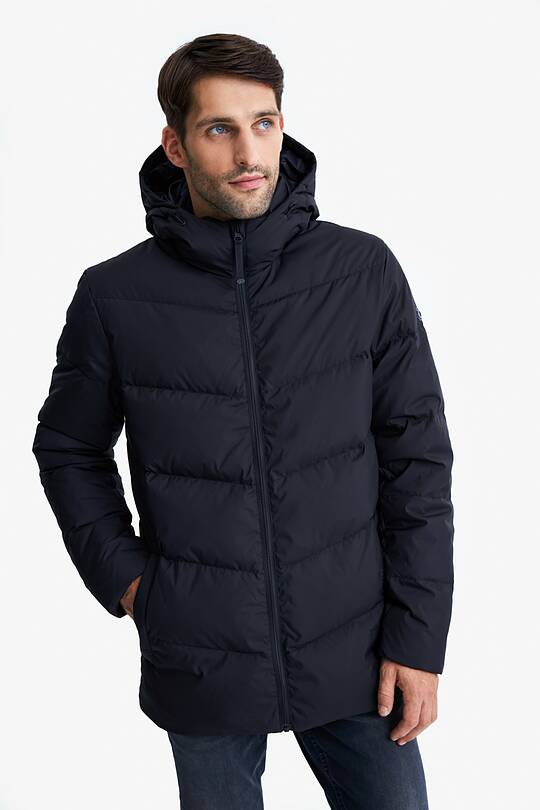 Down jacket with hood 1 | Audimas