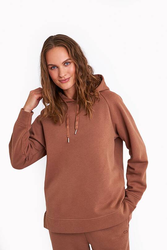 Organic cotton fleece hoodie 1 | Audimas