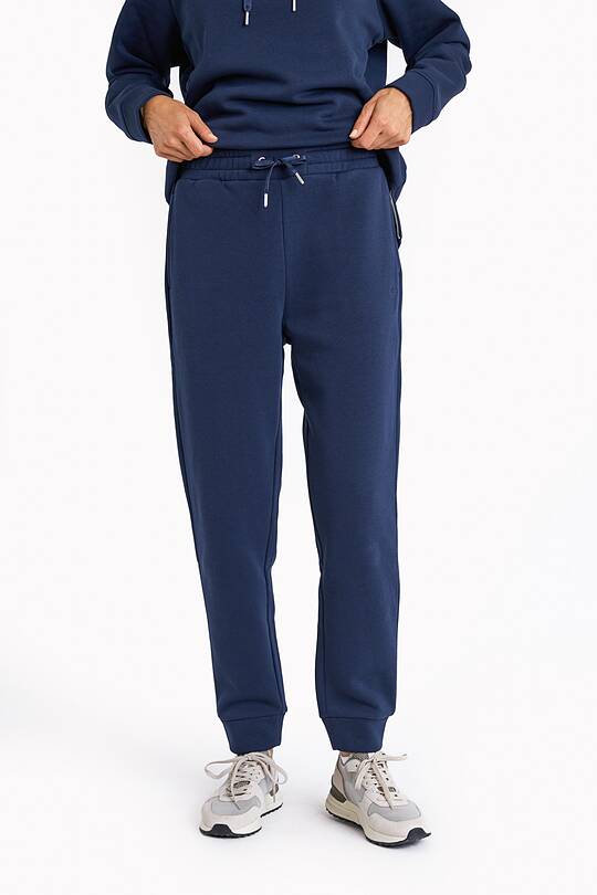 Organic cotton fleece sweatpants 2 | Audimas