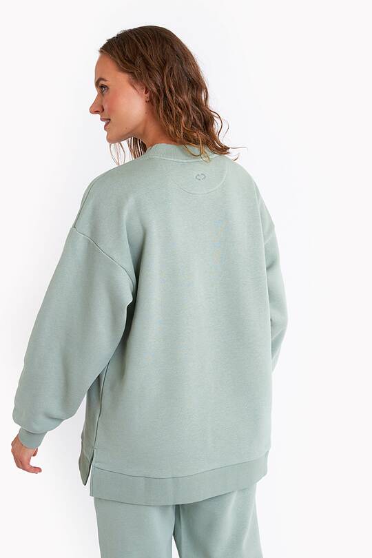 Organic cotton fleece sweatshirt 2 | Audimas