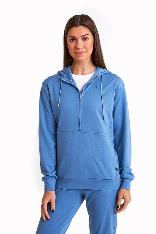 Merino wool half-zip hoodie 1 | Audimas