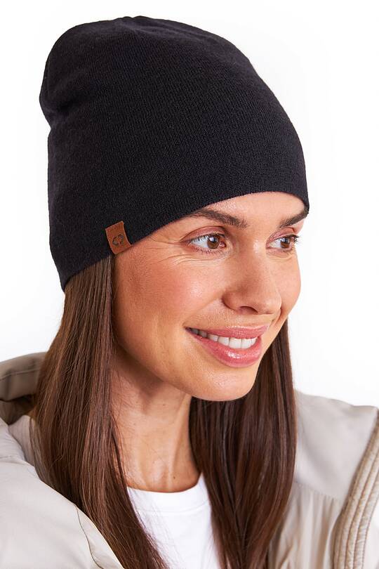 Knitted merino wool beanie 1 | Audimas