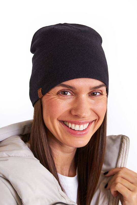 Knitted merino wool beanie 2 | Audimas