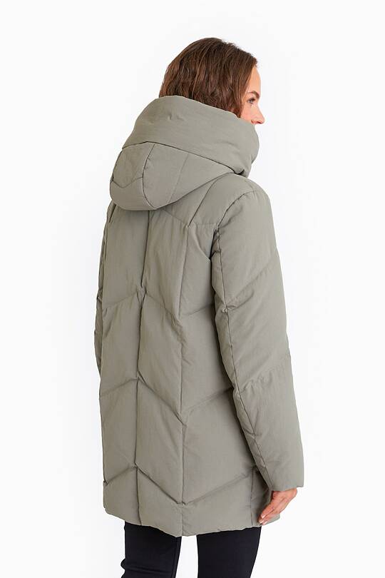 Down coat with cocooning hood 2 | Audimas
