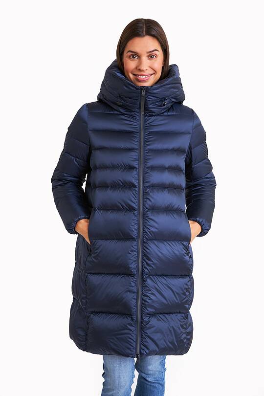 Down coat with cocooning hood 1 | Audimas
