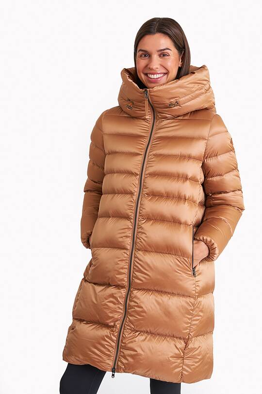 Down coat with cocooning hood 1 | Audimas