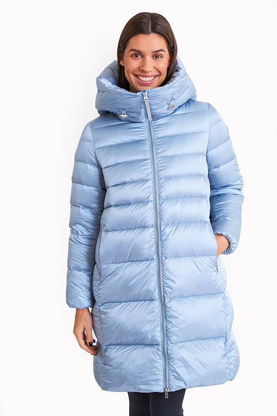 Down coat with cocooning hood 1 | Audimas