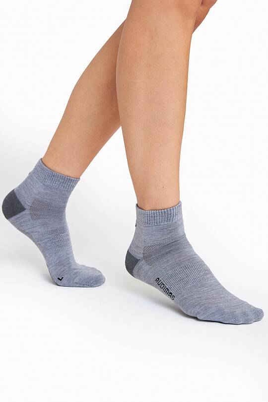 Short hiking socks with merino wool 1 | Audimas