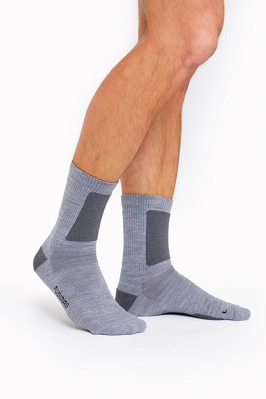 Mid-length hiking socks with merino wool 1 | Audimas
