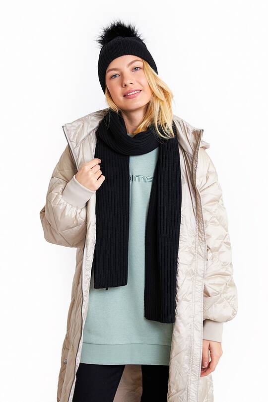 Knitted merino wool scarf 2 | Audimas