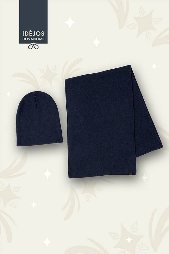 Merino wool hat and scarf set 1 | Audimas
