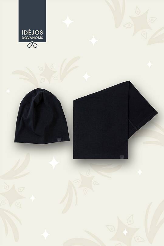 Merino wool hat and scarf set 1 | Audimas