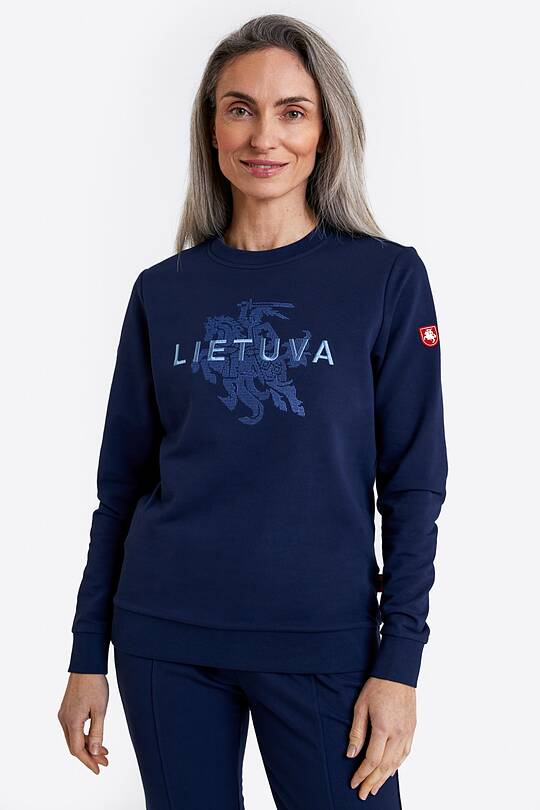 National collection embroidered  sweatshirt 1 | Audimas