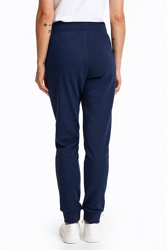 Tapered cotton French terry sweatpants 2 | Audimas
