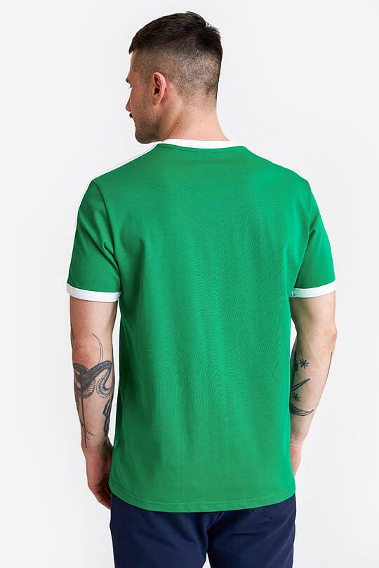 Loose fit printed cotton t-shirt 2 | Audimas