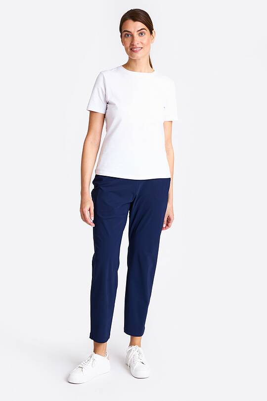 Lightweight cropped fit SENSITIVE trousers 1 | Audimas